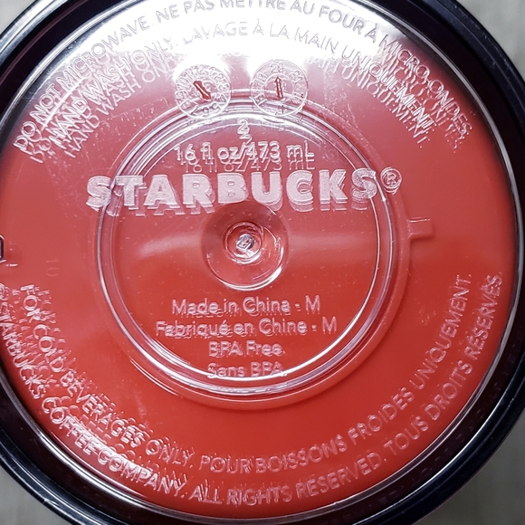 🆕️ Starbucks Red Sparkly Sequins Tumbler - Picture 12 of 13
